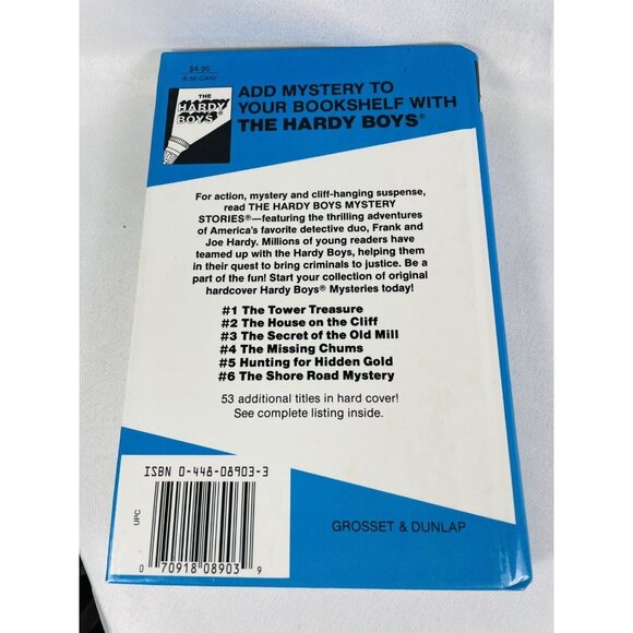 Hardy Boys Book #3 The Secret of the Old Mill Printing Vintage Hardcover Book - Picture 4 of 12